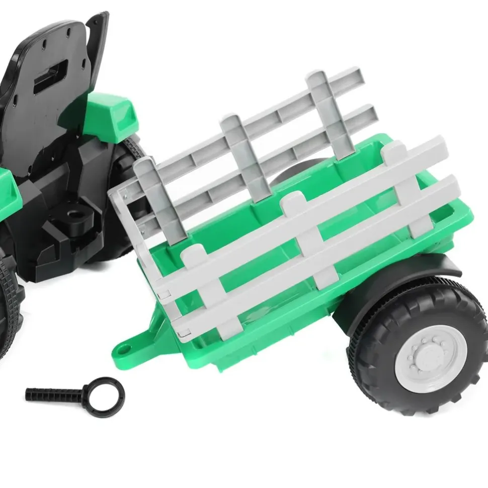 Akumulatorowy traktor zabawkowy - HECHT 50825 GREEN