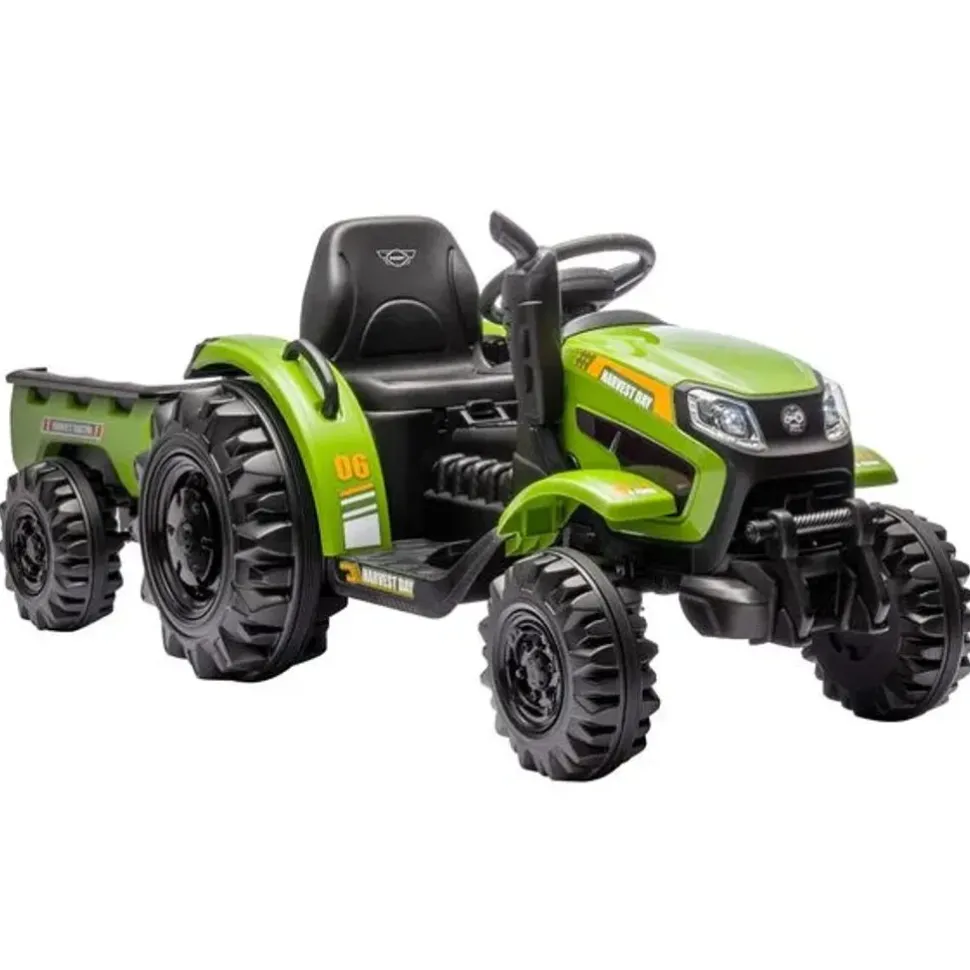 Akumulatorowy traktor zabawkowy - HECHT 50435 GREEN
