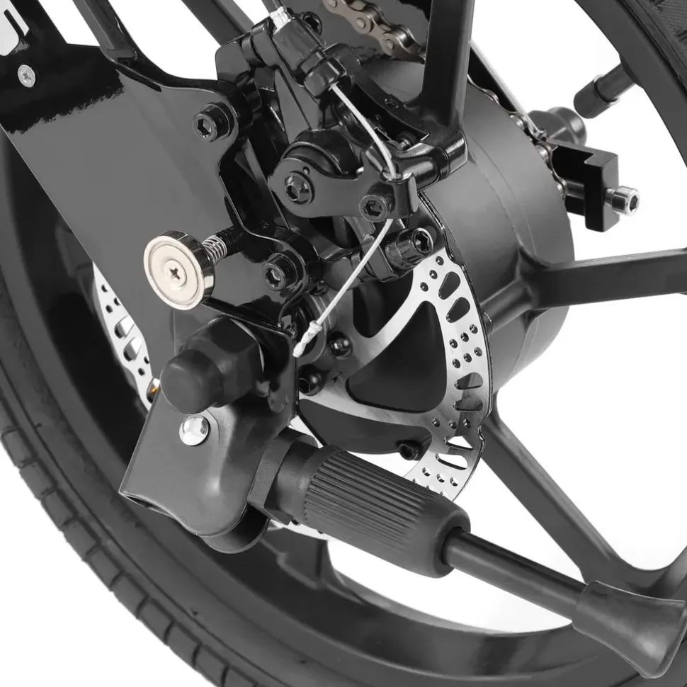 Rower elektryczny - HECHT COMPOS MINI BLACKWHITE