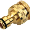 Złączka ogrodowa mosiężna - końcówka 1/2" / 3/4" HECHT 08024C