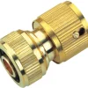 Złączka ogrodowa mosiężna - szybkozłączka 1/2" HECHT 08010C