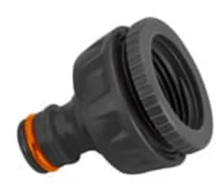 Złączka ogrodowa plastikowa - końcówka 3/4" / 1" HECHT 08023